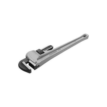 Tolsen Pipe Wrench 14 Aluminum Industrial Mobile Jaw Drop, Forged With High Quality Cr-Mo Steel 10223